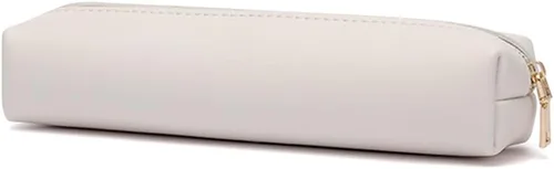 Miniatura 9 de iSuperb Estuche de lápiz PU Bolsa de cuero para lápices Bolsa delgada Bolsa de papelería encantadora Bolsa de cosméticos portátil Bolsa organizadora