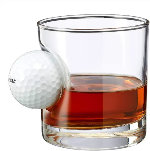 BenShot Bola de golf Rocks Glass - 11oz | Fabricado en los Estados Unidos