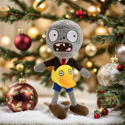 Miniatura 8 de Dyharnsty Juguetes de felpa de Plantas vs Zombies - Peluche de pato de felpa para regalos de cumpleaños para niños