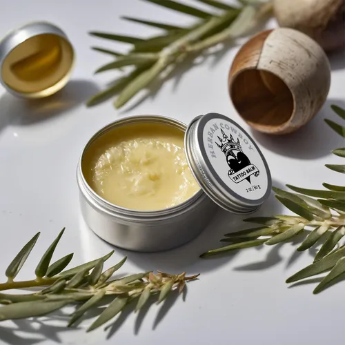 Miniatura 8 de Herban Cowboy Bálsamo de tatuaje para un cuidado óptimo del tatuaje y vida útil, mejorado con ingredientes naturales, no graso, no arenoso