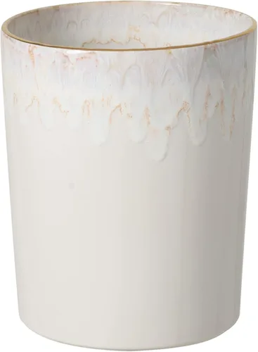 Miniatura 4 de Casafina Cubo de basura de cerámica – Colección Taormina, Aqua Accesorios de baño de cerámica Decoración de baño de calidad 8 x 9.75 pulgadas