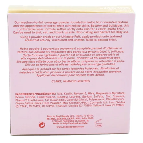 Miniatura 7 de One size Patrick Starrr Turn Up The Base - Base de maquillaje versátil en polvo, ligero 3 (NG), maquillaje prensado facial con matices dorados