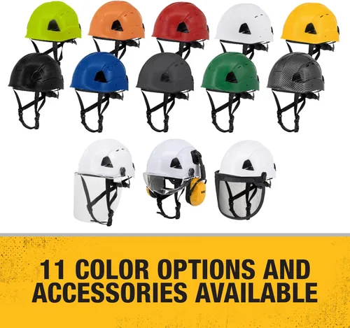 Miniatura 6 de DEWALT Type II Class C 4-Point Ratcheting Vented Safety Helmet