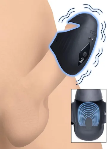 Miniatura 9 de Estimulador vibratorio de cabeza de pene de silicona 8X