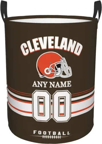 Miniatura 27 de Cesta de lavandería Philadelphia, cesta de lavandería personalizada estilo fútbol, cesta de almacenamiento plegable personalizada con nombre