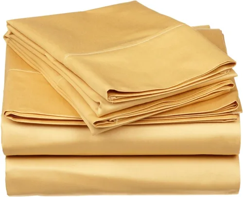 Miniatura 23 de Juego de sábanas para sofá cama, 100% algodón egipcio, las mejores sábanas sólidas para cama, altamente duraderas y transpirables, tejido satén