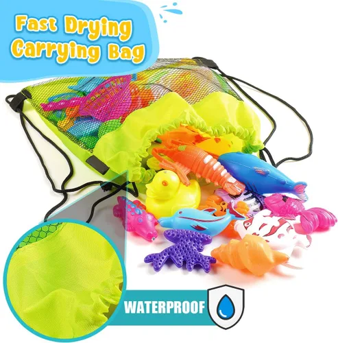 Miniatura 3 de Goody King Juego de pesca magnético, juguetes de piscina para niños, mesa de agua para interiores y exteriores, juguetes de fiesta de carnaval