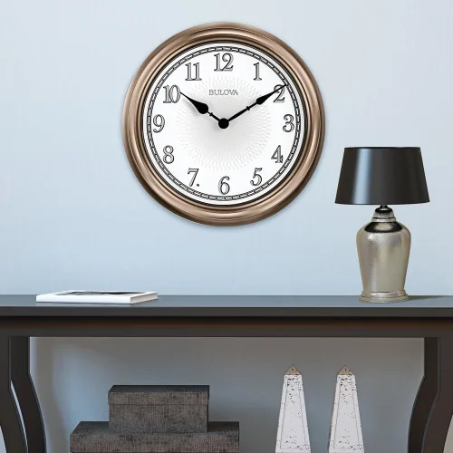 Miniatura 3 de Bulova C4826 Reloj de pared Light Time, color champán