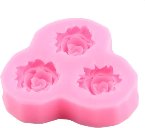 Miniatura 5 de Zixiang Molde de Caramelo de Flores de Rosa Moldes de Fondant de Hojas Moldes de Flores de Peonía Moldes de Silicona para Repostería Artística Pasta