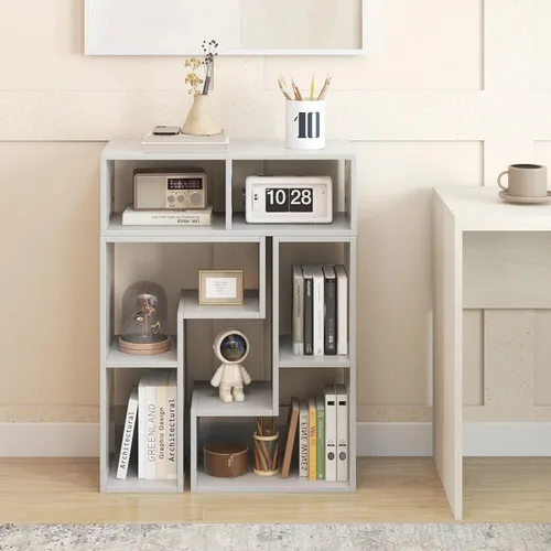 Miniatura 8 de Giantex Soporte de TV de Combinación Libre para Dormitorio - Centro de Entretenimiento para TV de 50, 55, 60, 65 Pulgadas, Mesa Consola Multimedia