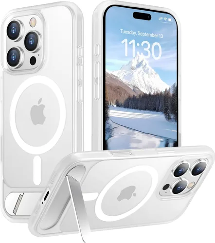 Miniatura 203 de Funda para iPhone 11 con compatibilidad magnética, [Soporte invisible incorporado][Compatible con MagSafe]