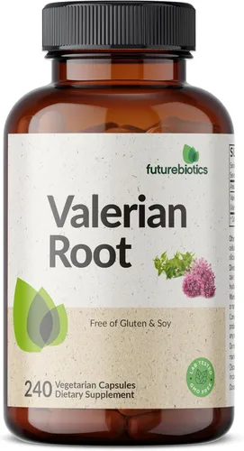 Miniatura 3 de Futurebiotics La raíz de valeriana promueve la relajación sin OMG, 240 cápsulas vegetarianas