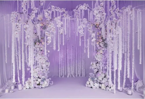 Miniatura 5 de Leyiyi Telón de fondo de pared floral para boda, 5 x 3 pies, fondo de fotografía de ensueño, arco de boda, despedida de soltera, ceremonia, flores
