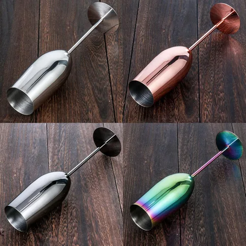 Miniatura 6 de Copas de champán de acero inoxidable, juego de 4 copas de vino irrompibles de 9.5 onzas, copas elegantes de tallo para tostadas a mano, para bodas