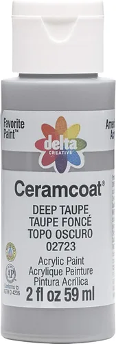 Miniatura 72 de Delta Creative Ceramcoat - Pintura acrílica en varios colores (2 onzas), 2436, carbón
