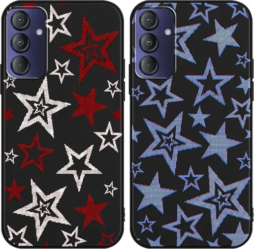Miniatura 18 de Paquete de 2 Fundas de Teléfono con Lazo Rosa para Gabb Phone 4 6.1", Fundas con Patrón de Flores Florales con Lazo de Cinta Kawaii Lindo de Dibujos