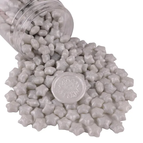Miniatura 16 de 300 cuentas de cera de sellado de estrella de la suerte, cuentas de sello de cera flash PORXFLY para sello de sellado, ideal para invitaciones
