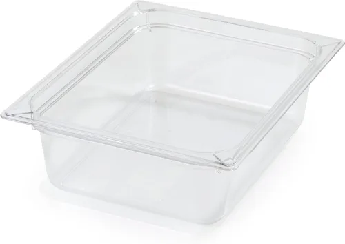 Miniatura 9 de Carlisle FoodService Products 10221B07 StorPlus - Bandeja de comida de tamaño medio, policarbonato, 4 pulgadas de profundidad, transparente