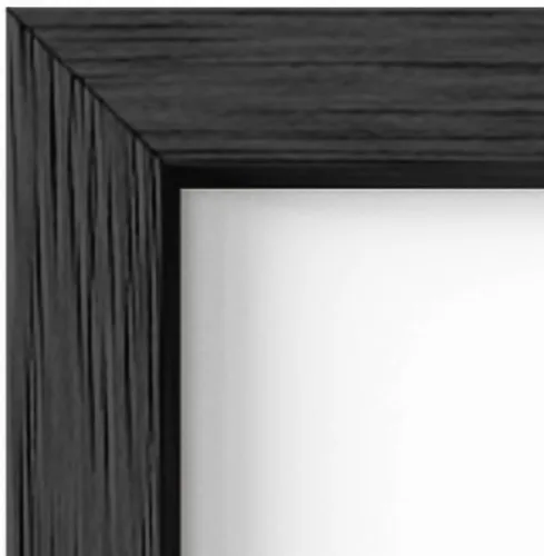 Miniatura 8 de HAUS AND HUES Portarretratos de metal negro de 11 x 14 pulgadas, con aluminio de alta calidad y accesorios para colgar, plexiglás inastillable