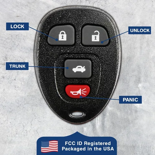 Miniatura 6 de KeylessOption Llavero remoto de entrada sin llave para 22733523 05 06 Chevy Cobalt Pontiac G6 Grand Prix Buick Allure Lacrosse 04 05 Chevy Malibu