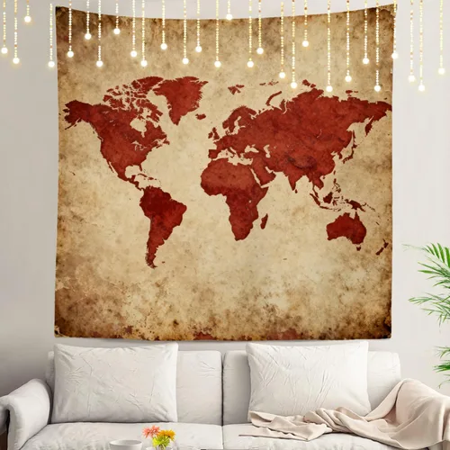Miniatura 105 de Shrahala Tapiz de pared de hojas de arce otoñal, hojas rojas llameantes, fondo negro, tapiz grande para colgar en la pared, tapiz decorativo