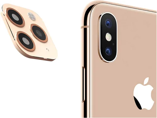 Miniatura 9 de Adhesivo para lente de iPhone XR/X Convert to iPhone 11/11 Pro/11 Pro Max, protector de lente de cámara para iPhone XR/X/XS/XS Max, cubierta