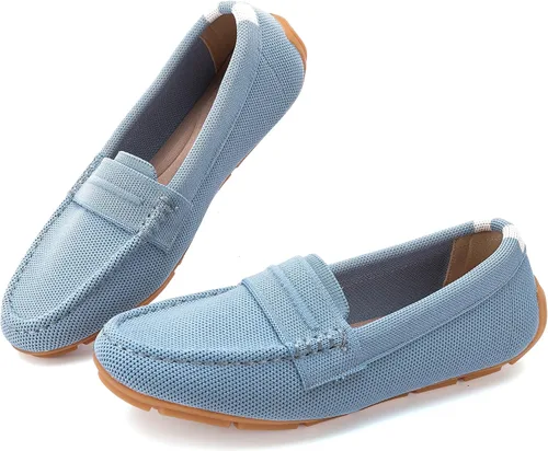 Miniatura 4 de Stytbtot Mocasines cómodos para mujer, zapatos planos