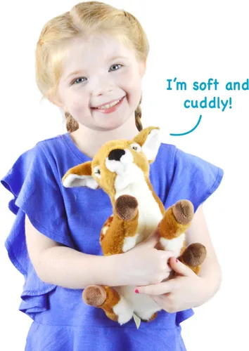 Miniatura 3 de TigerHart Debbie The Baby Deer - Peluche de 10 pulgadas