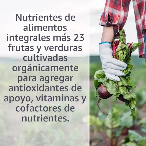 Miniatura 3 de Garden of Life Vitamin Code®, Multivitamínico de Alimentos Integrales para Hombres, 240 Cápsulas Vegetarianas