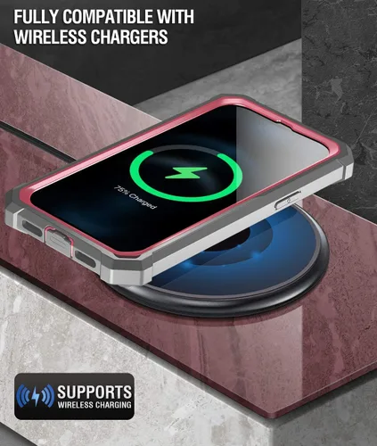 Miniatura 6 de Poetic Guardian Series - Funda para iPhone 12 mini de 5.4 pulgadas, híbrida de cuerpo completo, reforzada a prueba de golpes, resistente