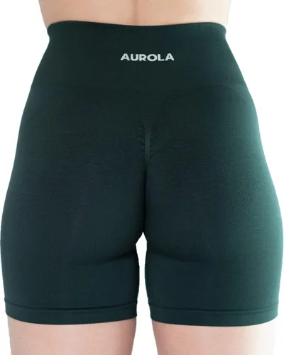 Miniatura 2 de Aurola Intensify - Pantalones cortos de entrenamiento para mujer, sin costuras, para gimnasio, yoga, correr, deporte, ejercicio activo, fitness