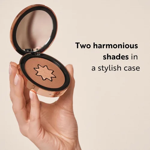 Miniatura 5 de M. Asam MAGIC FINISH - Bronceador satinado ámbar y nogal (0.22 onzas) - Polvo bronceador 4 en 1, textura satinada, cremoso suave con pigmentos