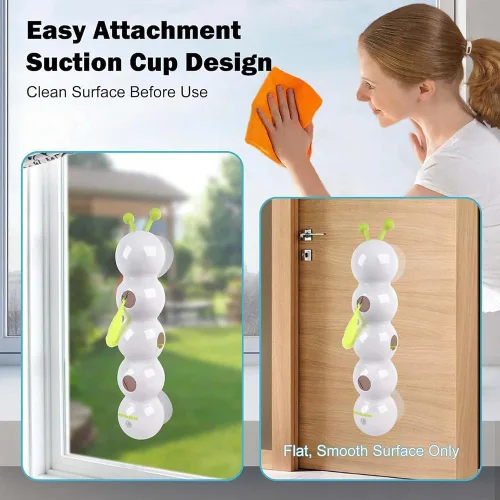 Miniatura 3 de Caterpillar - Juguete inteligente interactivo para gatos, juguetes recargables activados por movimiento, resistentes a las mordeduras, juguetes