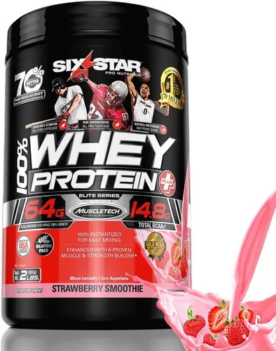 Miniatura 12 de Six Star Proteína de suero de leche en polvo de proteína de suero de leche Plus Aislado de proteína de suero y péptidos Proteína magra en polvo