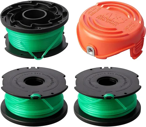 Miniatura 11 de THTEN SF-080 - Juego de 18 cuchillas para recortar césped compatible con Black & Decker GH3000 LST540 GH3000R LST540B