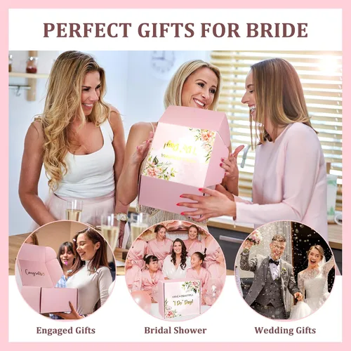 Miniatura 6 de Novia para ser, ideas de regalo de despedida de soltera, regalos de compromiso, regalos de boda para mujeres, caja de regalo de despedida de soltera