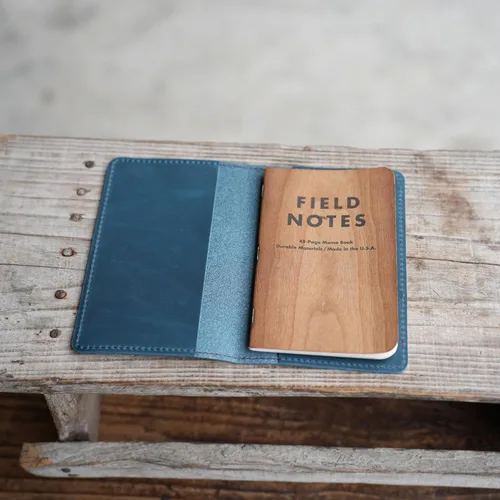 Miniatura 2 de JJNUSA Moleskine Cahier - Funda de piel envejecida para cuaderno de chequera, tamaño de bolsillo, 3.5 x 5.5 pulgadas, bloc de notas recargable