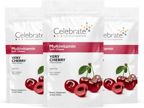 Miniatura 10 de Celebrate Vitamins Bariatric Multivitamin Soft Chews – Vitaminas y minerales esenciales, sin azúcar ni gluten – Bypass gástrico y suplemento