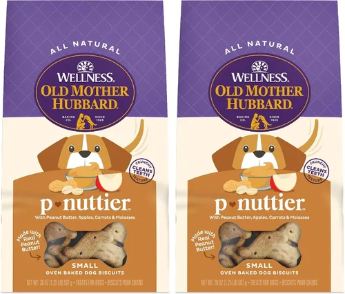 Miniatura 15 de Old Mother HubbardGalletas Classic P-NUTTERTRAS HORADAS DE PERRO CASO, PEQUEÑO, BOLSA DE 20 ORAS
