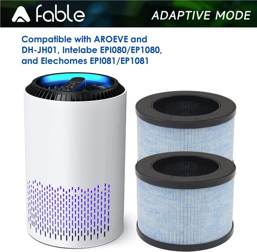 Miniatura 2 de Filtro True de alta calidad, repuesto DH-JH01 para AROEVE MK01 y MK06, Pomoron y KLOUDI DH-JH01, Intelabe EPI080/EP1080 y Elechomes EPI081/EP1081
