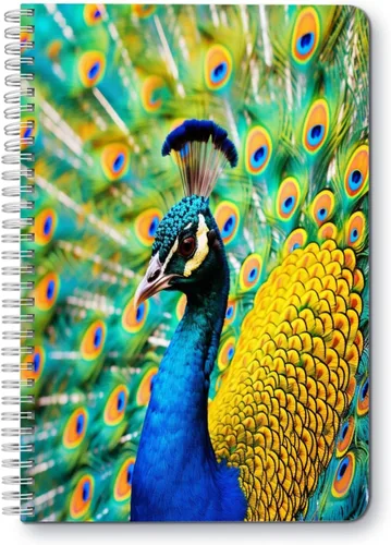 Miniatura 27 de Cuaderno de espiral, doble alambre en espiral, diario de composición escolar, suministros para la escuela y la oficina, 100 páginas, 5.71 x 8.26