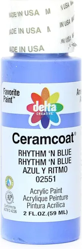 Miniatura 88 de Delta Creative Ceramcoat - Pintura acrílica en varios colores (2 onzas), 2436, carbón