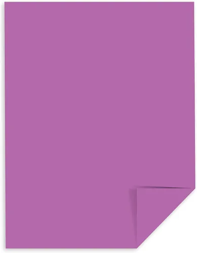 Miniatura 2 de Neenah Astrobrights Premium Color Paper, 24 lb, 8.5 x 11 Inches, 500 Sheets, Planetary Purple (22671)