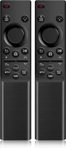 [Paquete de 2] Reemplazo universal para control remoto Samsung TV, compatible con todos los modelos Samsung Smart TV, QLED, 4K, 8K, marco, curvo,