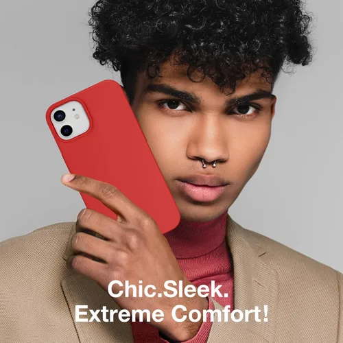 Miniatura 617 de GONEZ Funda de silicona para iPhone 15 Pro Max, compatible con Magsafe, protector de cámara + protector de pantalla, forro de microfibra suave