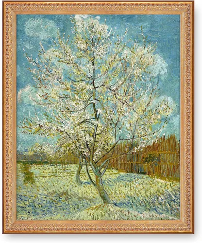Miniatura 244 de A&T ARTWORK Noche estrellada sobre el Ródano de Vincent Van Gogh. Tamaño del marco: 36 x 30 pulgadas, tamaño de la imagen: 30 x 24 pulgadas