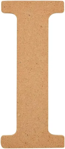 Miniatura 53 de Plaid Letra de madera sin terminar, superficie de madera de 5" perfecta para proyectos de bricolaje, artes y manualidades, 63572
