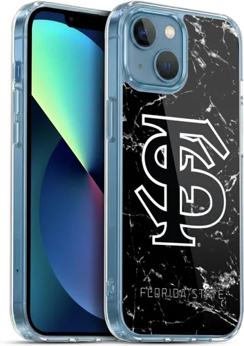 Miniatura 152 de Head Case Designs Funda de gel suave FSU Seminoles de la Universidad Estatal de Florida con licencia oficial compatible con Apple iPhone 13 Pro Max