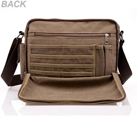 Miniatura 2 de Harwish bolsa mensajero para hombre, multifuncional, de hombro