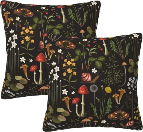Miniatura 14 de Juego de 2 fundas de almohada de estilo étnico vintage, estampado geométrico azteca, étnico, tribal, para dormitorio, sala de estar, sofá